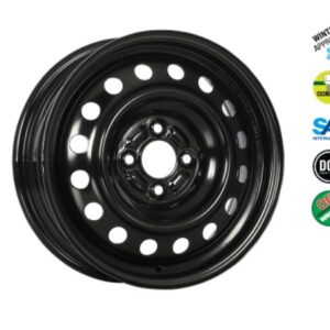 Steel Rim - 17x7 Black Steel Rims