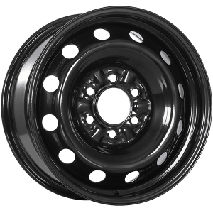 RNB STEEL WHEEL 17x7.0 +50 Offset Black E-Coating – 6x132