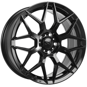 DAI Wheels DTM 16x7.0 +40 Offset Gloss Black – 5x114.3