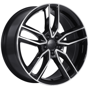 ART Replica REPLICA 177 18x8.0 +35 Offset Gloss Black - Machined Face – 5x112