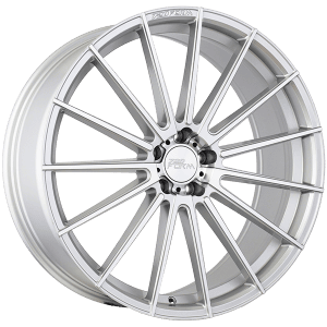 720 Form FF12 20x9.0 +35 Offset Silver - Machined Face – 5x114.3