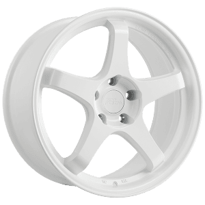 720 Form FF6 17x7.5 +35 Offset Satin White – 5x114.3