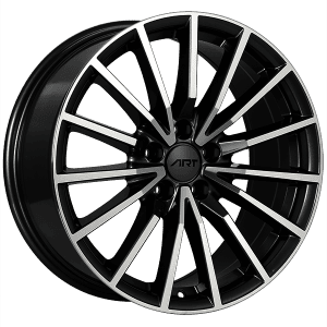 ART Replica REPLICA 128 18x8.0 +40 Offset Gloss Black - Machined Face – 5x112