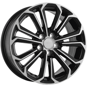 ART Replica REPLICA 95 15x6.0 +40 Offset Gloss Black - Machined Face – 5x100