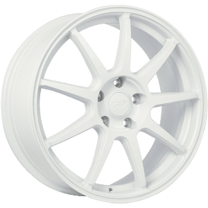 DAI Wheels REV 18x7.5 +45 Offset Satin White – 5x114.3