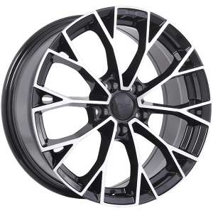 ART Replica REPLICA 382 19x8.0 +45 Offset Gloss Black - Machined Face – 5x112