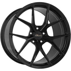 720 Form FX1 20x9.5 +40 Offset Gloss Black – 5x130