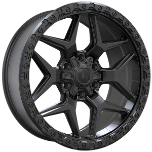 Forged Wheels XR13 20x9.0 +15 Offset Satin Black – 6x135/6x139.7