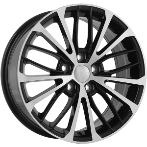 ART Replica REPLICA 163 17x7.0 +35 Offset Gloss Black - Machined Face – 5x114.3